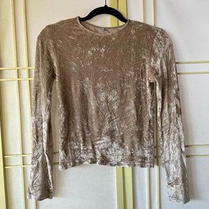 Baserange Omo Longsleeve Velour Shirt